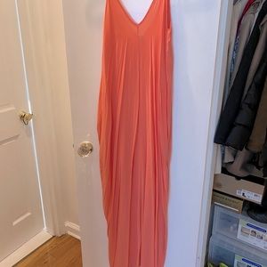 Pink/Grapefruit Beach Dress Size Small